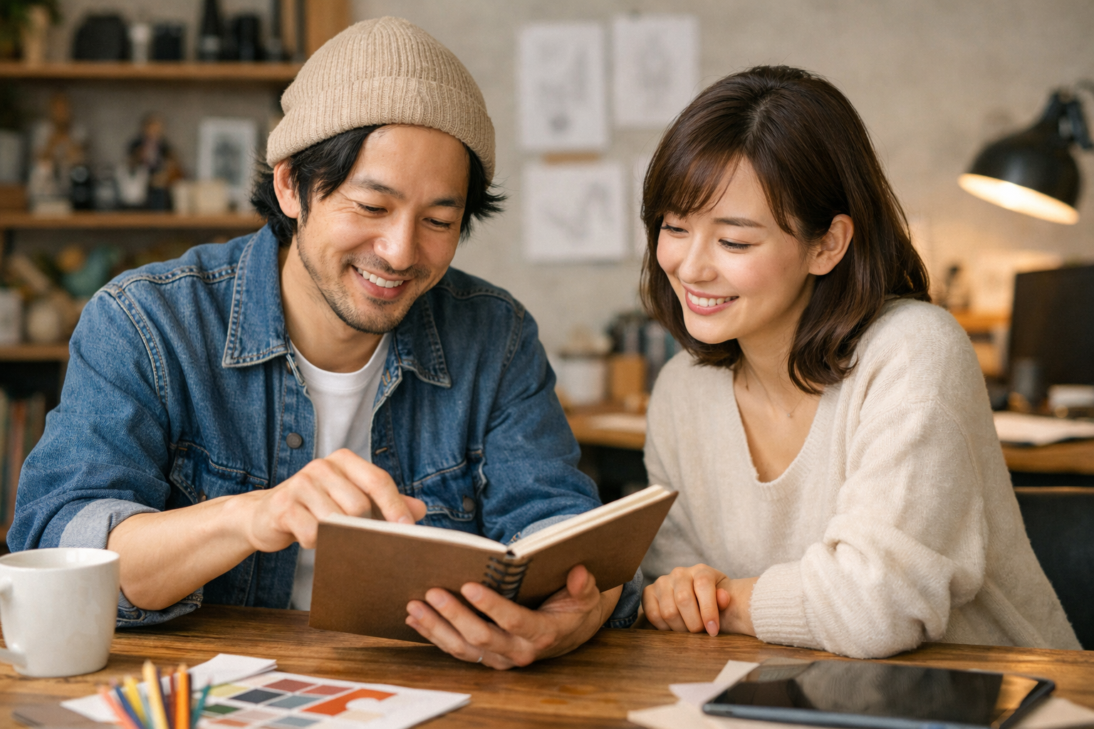 打ち合わせ制作